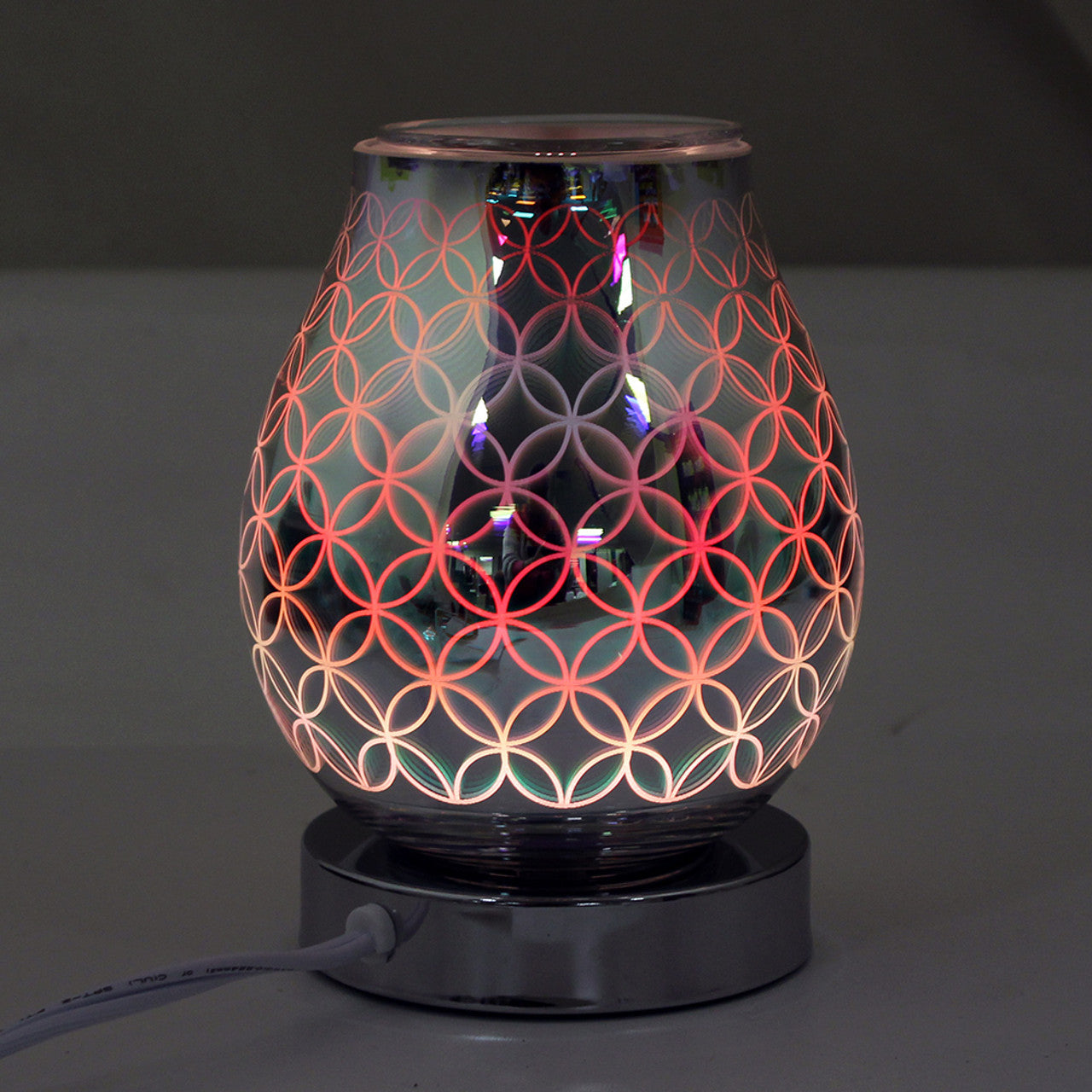 Color Changing Lattice Oil Burner Style A