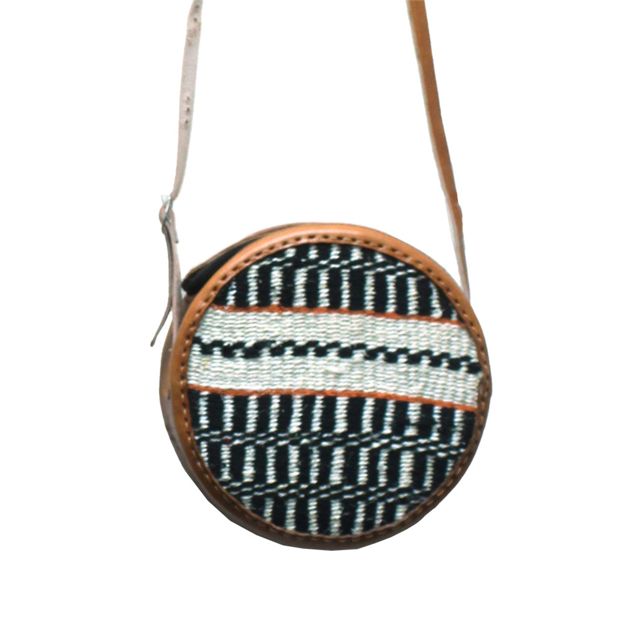 Sisal & Leather Boho Bag Style A