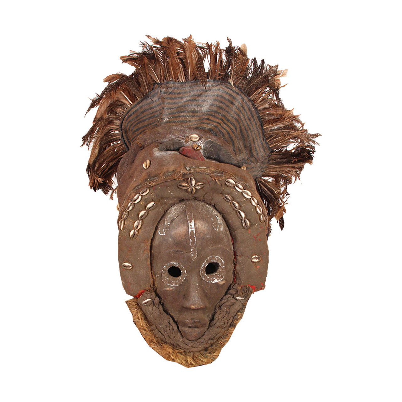 Antique Ornate Côte d’Ivoire Mask