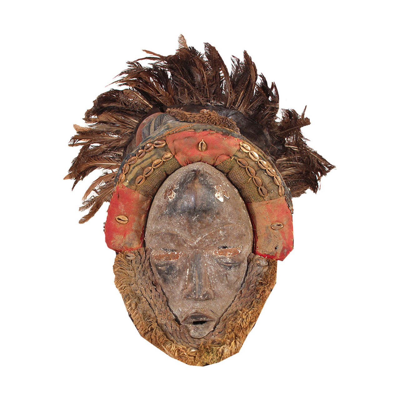 Antique Ornate Côte d’Ivoire Mask