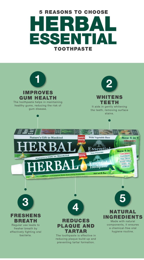 Essential Palace: Herbal Essential Toothpaste