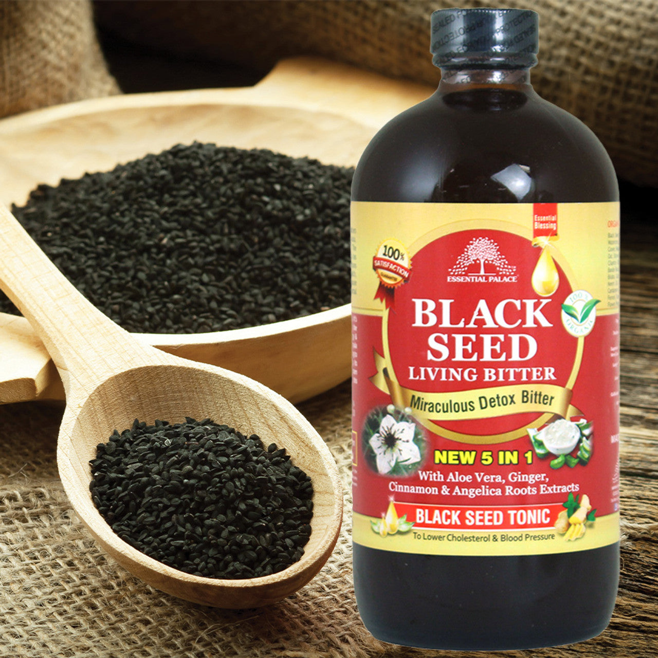 Black Seed Living Bitters - 8 oz. – Asiatic Herbs Oils and Things LLC