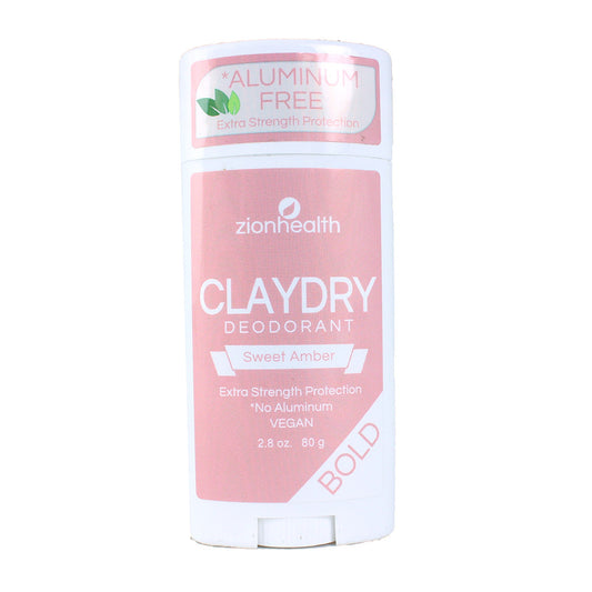 Clay Dry Bold Deodorant Sweet Amber