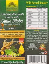 Ashwagandha Roots Honey with Ginko Biloba