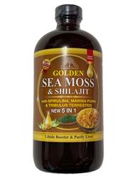 Golden Sea Moss & Shilajit with Spirulina Bitters