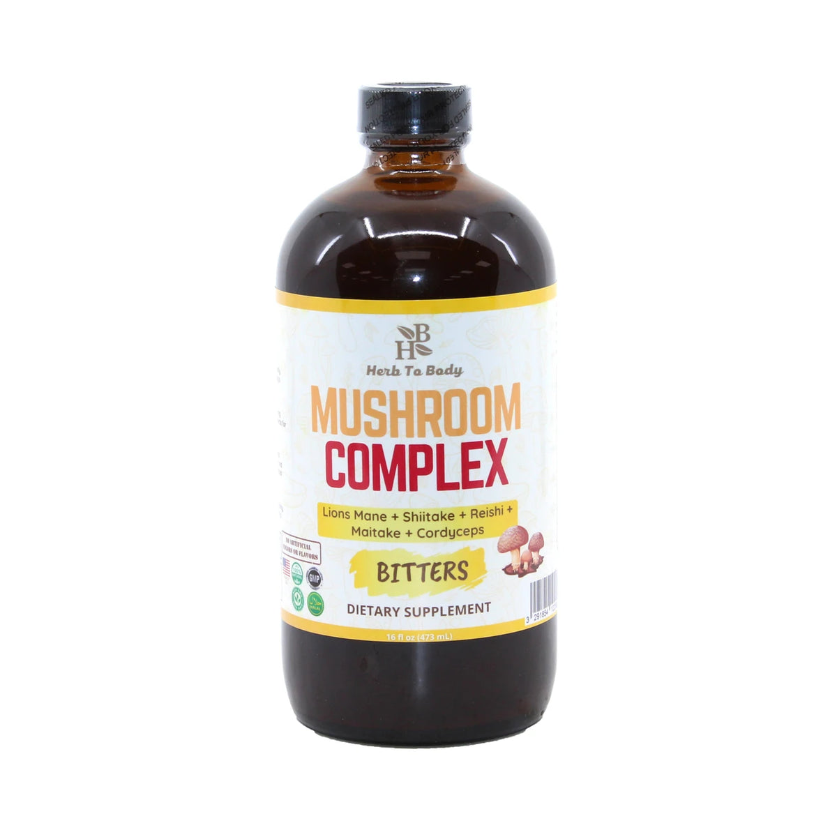 Herbs to Body: Mushroom Complex Bitters