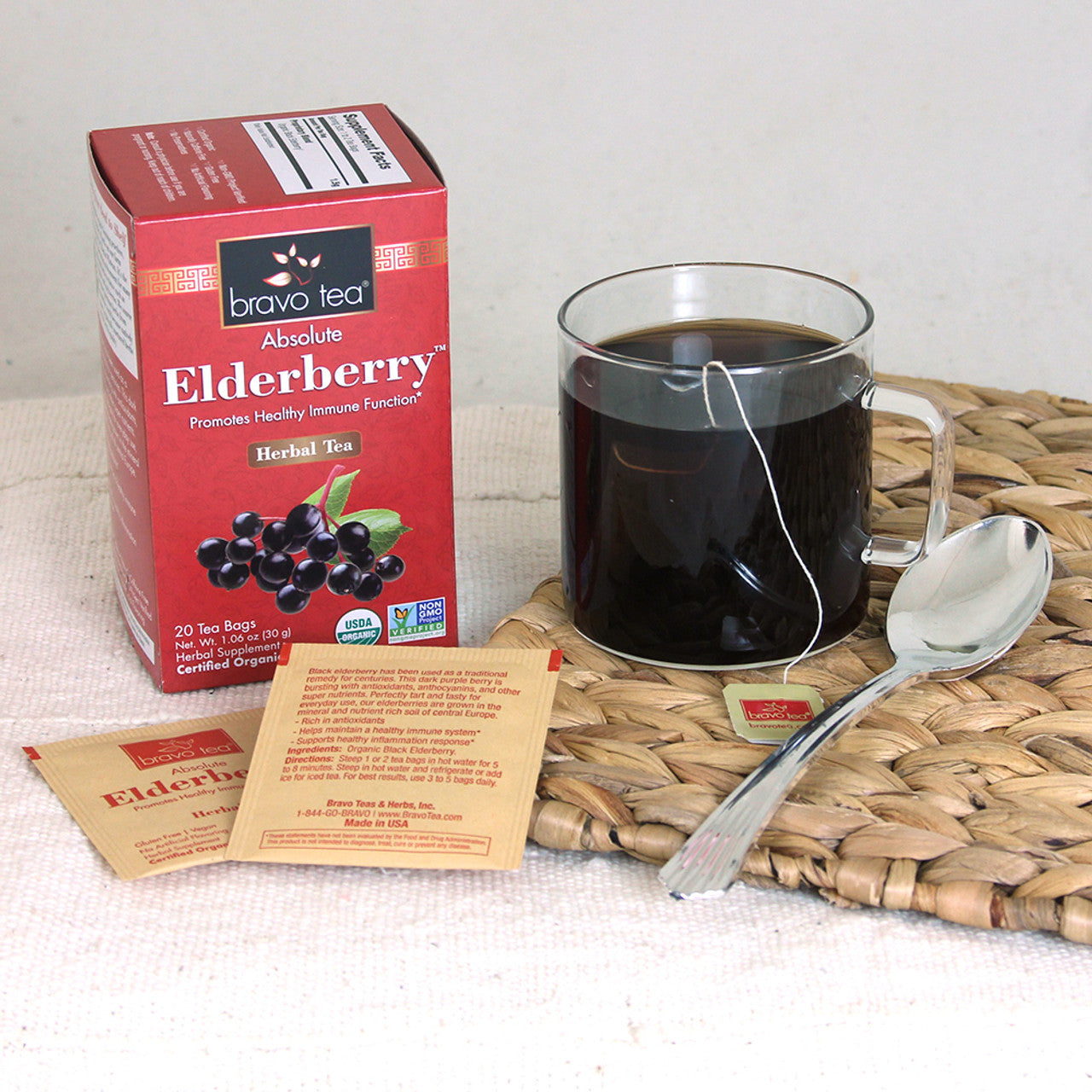 Absolute Elderberry Tea: 20-Bags