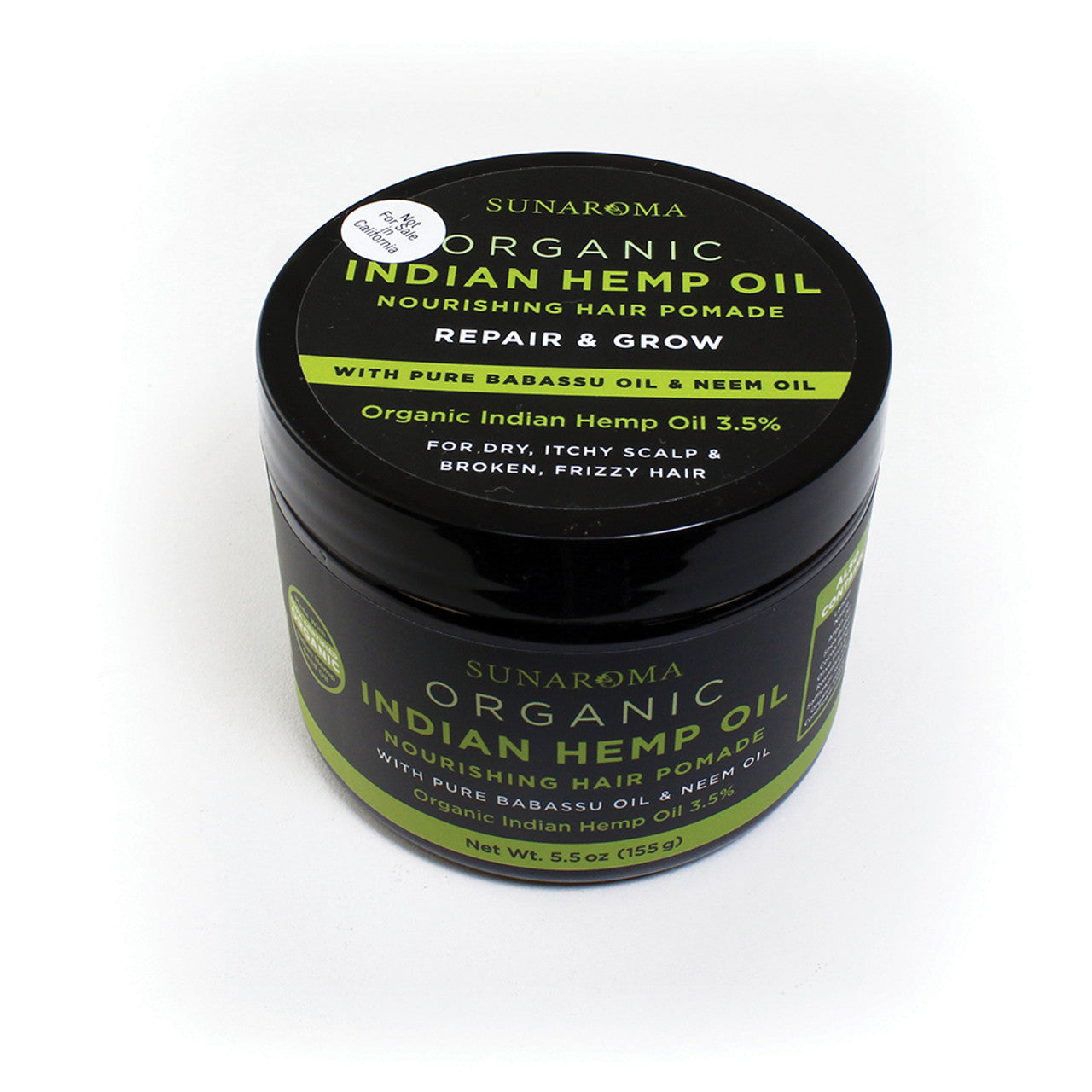 Organic Indian Hemp Hair Pomade