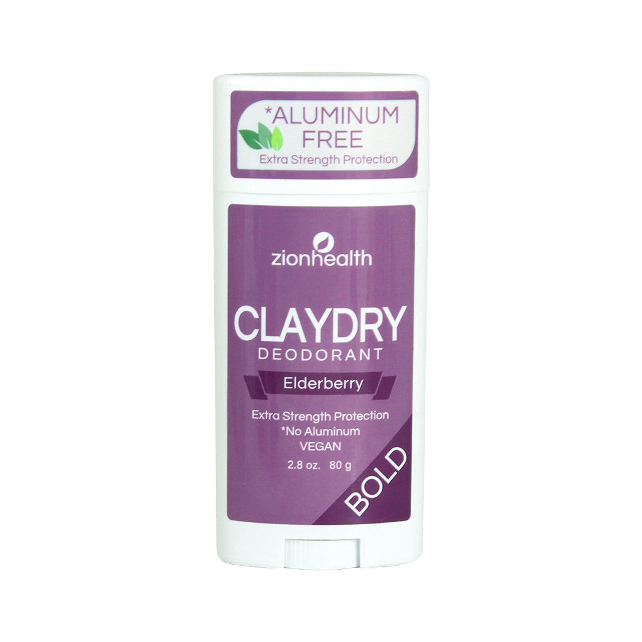 Clay Dry Bold Deodorant- Elderberry