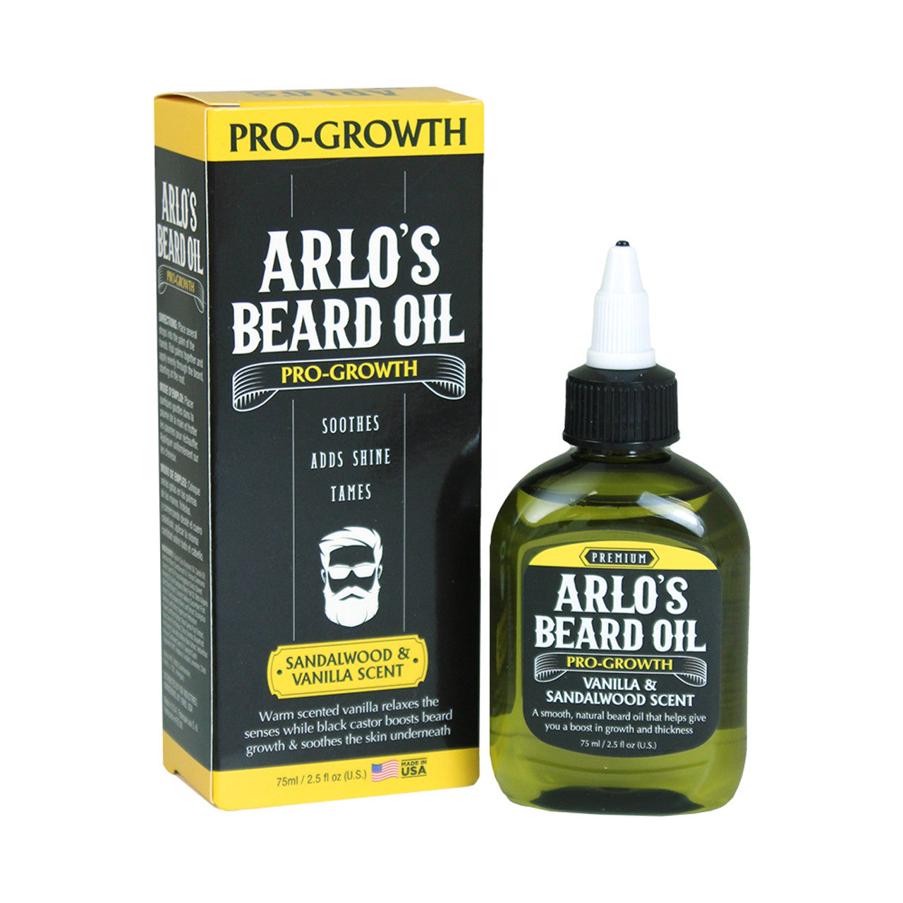 Pro-Growth Beard Oil Sandalwood / Vanilla