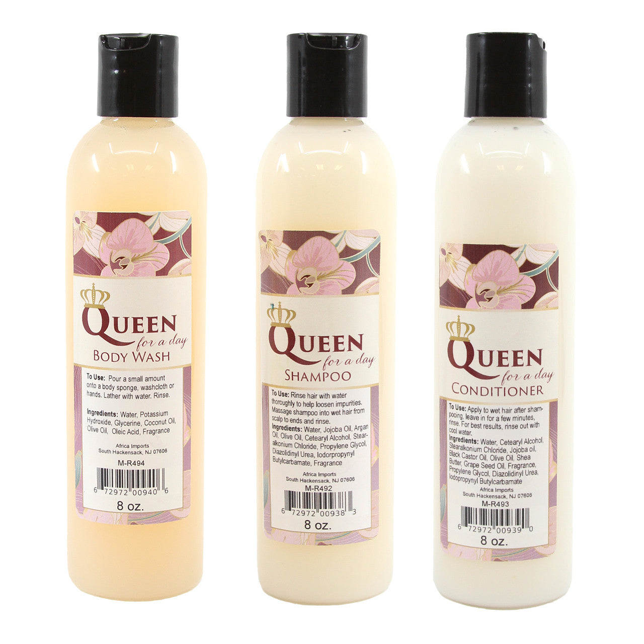 Queen for a day Bath & Shower Set