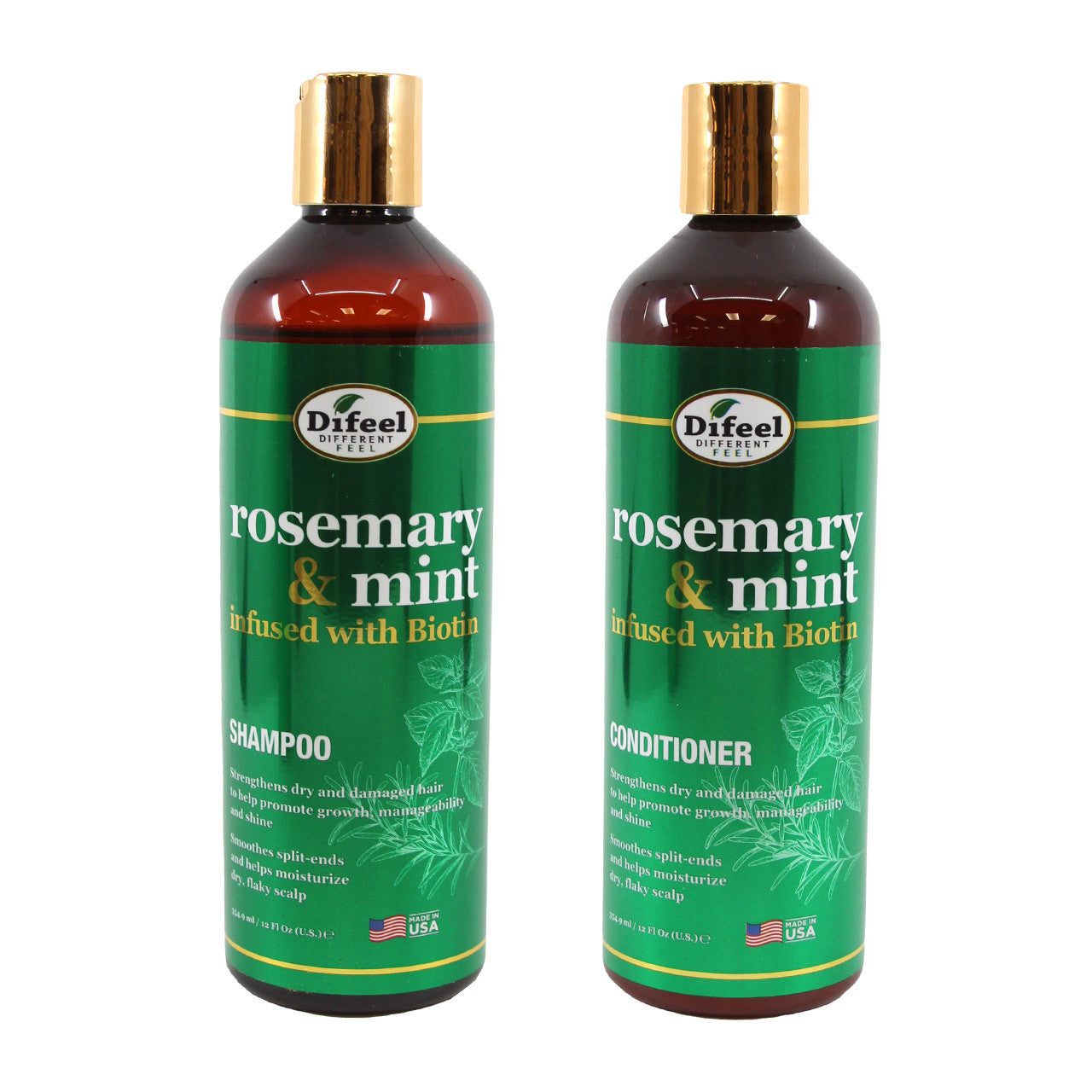 Rosemary& Mint Biotin Infused Shampoo & Conditioner