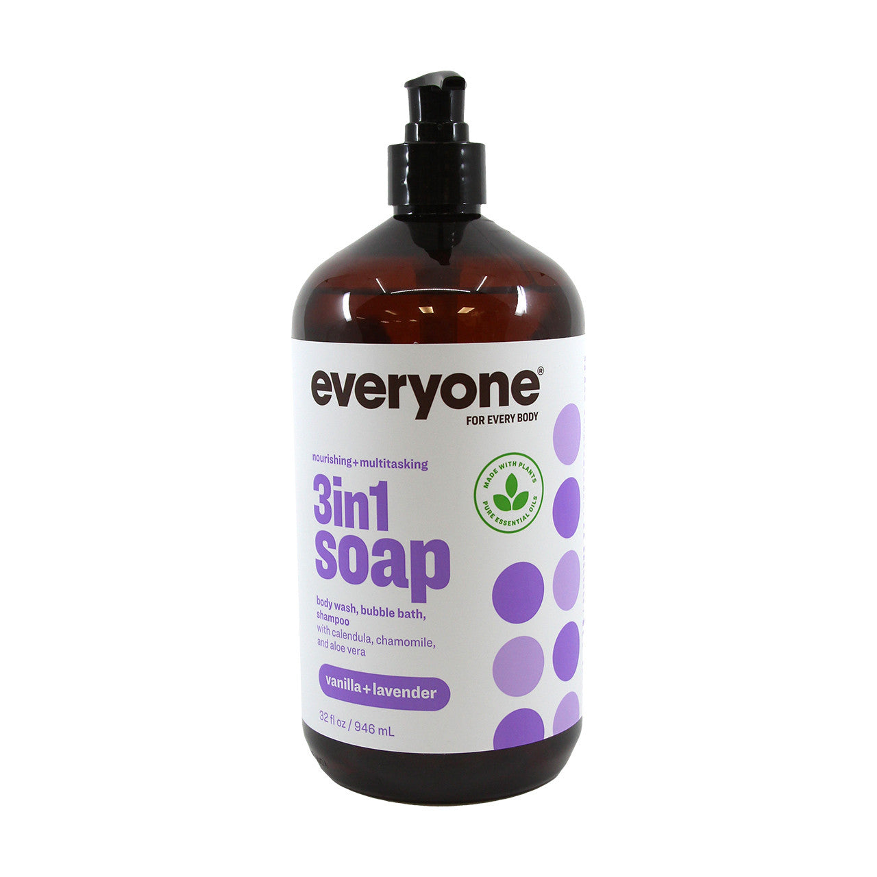 Everyone: 3 in 1 Liquid Soap Vanilla Lavender (Jumbo Size)