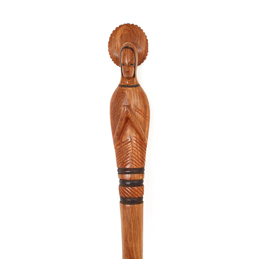 Mahogany Staff (Q)