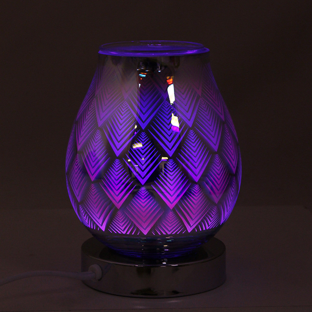 Color Changing Lattice Oil Burner Style(B)