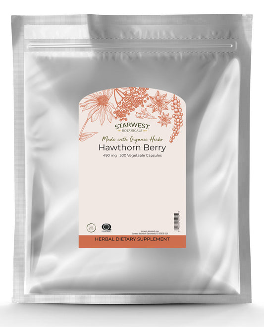 Hawthorn Berry Capsules 500/ Bag