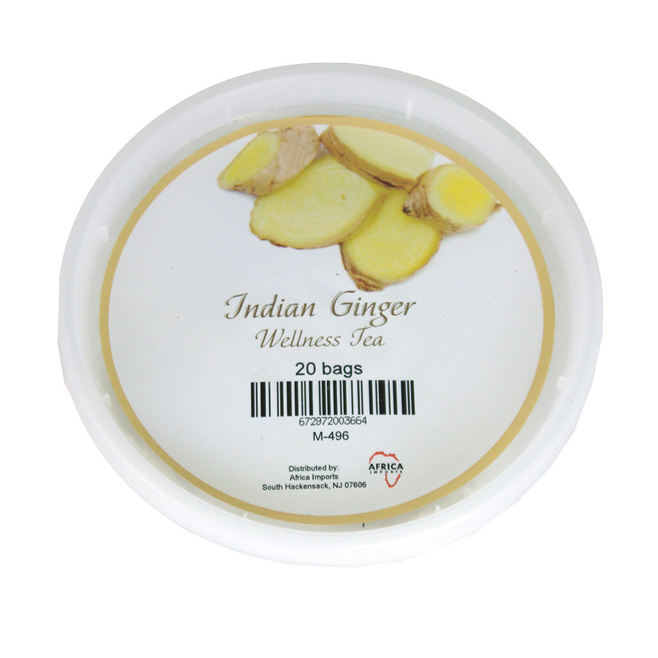 Indian Ginger Wellness Tea : 20 Bags