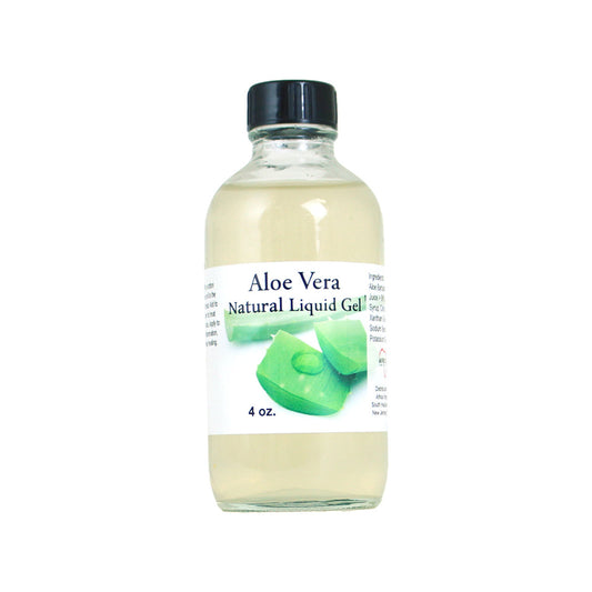 Aloe Vera Natural Liquid Gel - 4 oz.