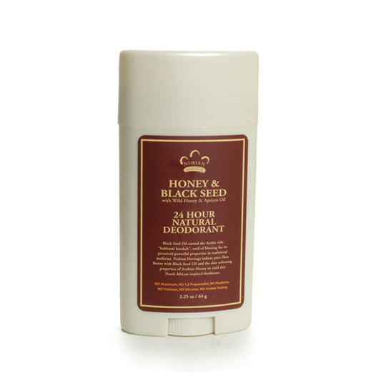 Nubian Heritage: Honey & Black Seed Natural Deodorant