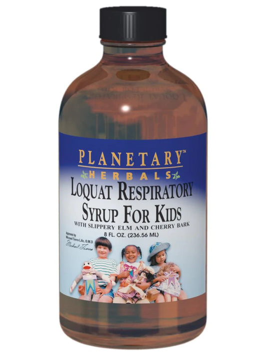 Planetary Herbals, Loquat Respiratory Syrup, for Kids